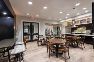 One Bedroom Apartments for Rent in Houston, TX - Clubhouse Kitchen & Seating Areas   